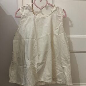 Little creative factory size 8 cotton sleeveless top  NWT